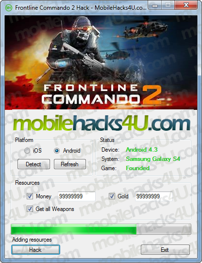 frontline commando ww2 hack android